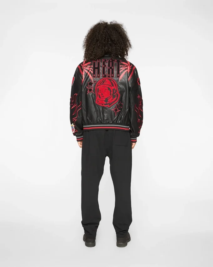 Bbc x jeff hamilton heat varsity jacket Bbc x jeff hamilton heat varsity jacket