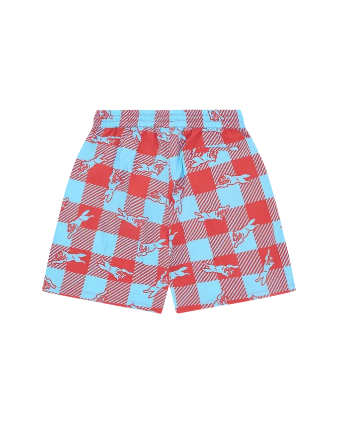 Checker running dog swim shorts Checker running dog swim shorts