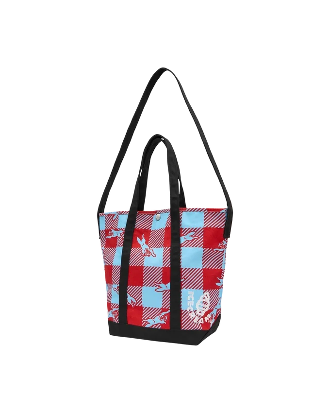 Checker running dog tote bag Checker running dog tote bag