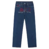 Crystal running dog denim pant Crystal running dog denim pant