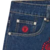Crystal running dog denim pant Crystal running dog denim pant