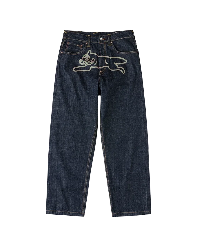 Daicock printed baggy jeans Daicock printed baggy jeans