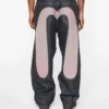 Daicock printed baggy jeans Daicock printed baggy jeans