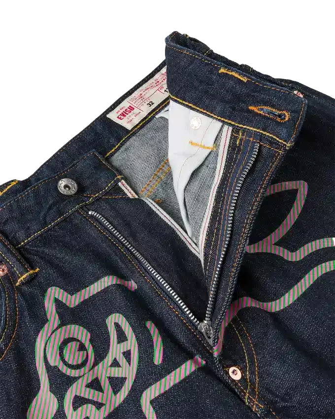 Daicock printed baggy jeans Daicock printed baggy jeans