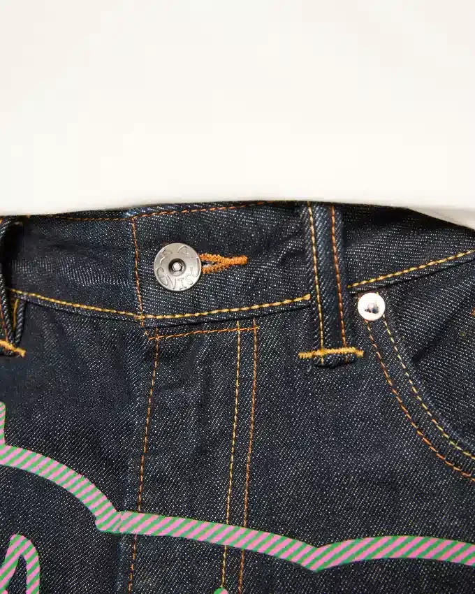 Daicock printed baggy jeans Daicock printed baggy jeans