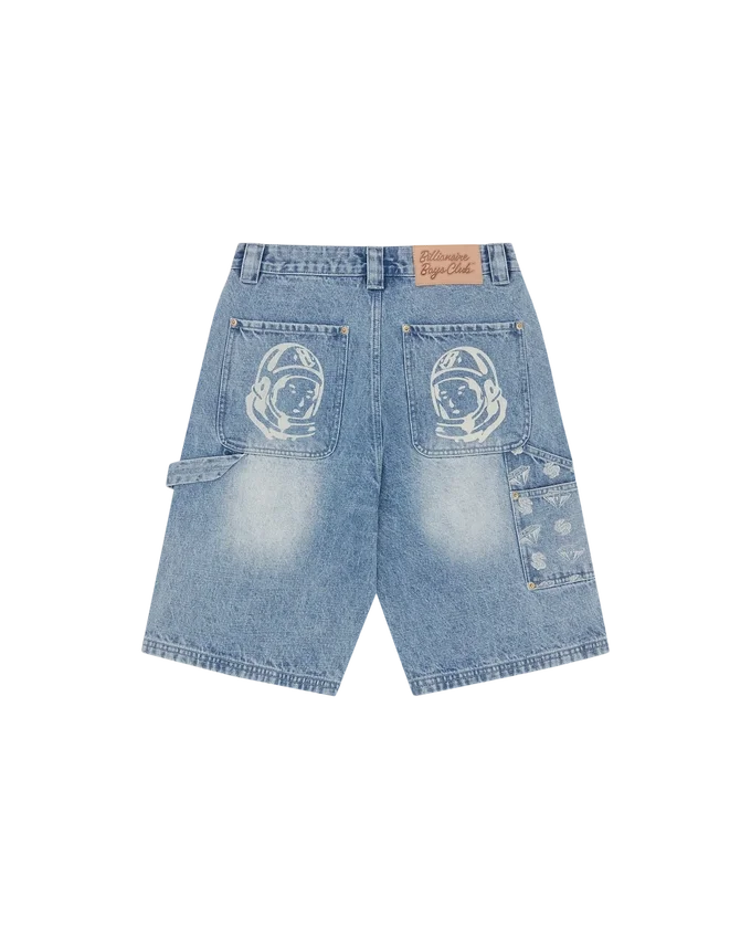 Diamonds & dollars denim carpenter short Diamonds & dollars denim carpenter short