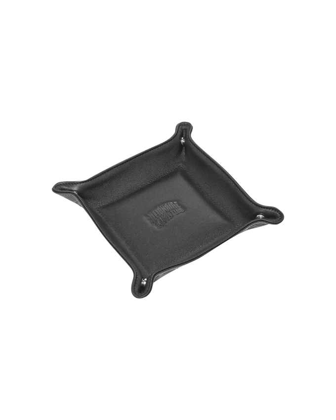 Diamonds & dollars small leather coin tray Diamonds & dollars small leather coin tray