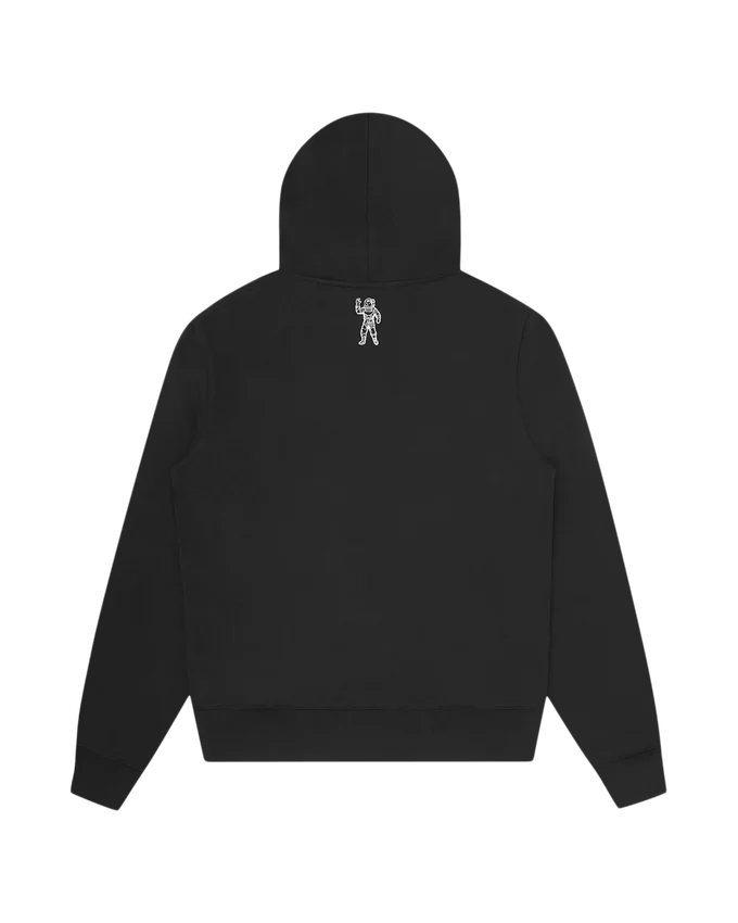 Embellished arch logo popover hood Embellished arch logo popover hood