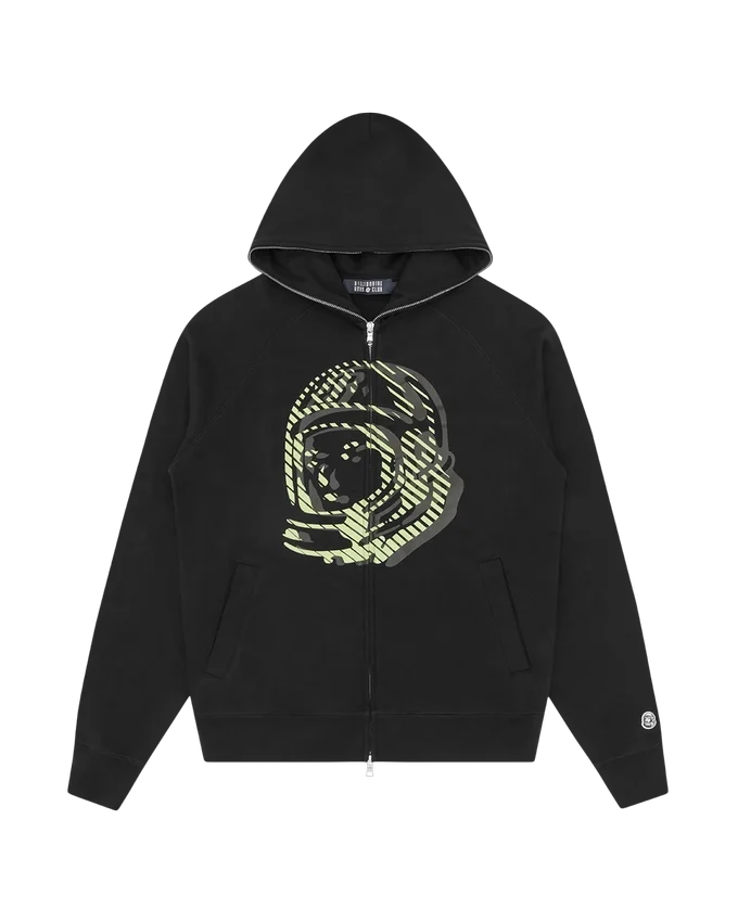 Glow astro zip through hood Glow astro zip through hood