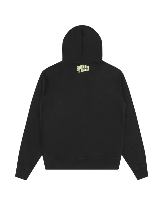 Glow astro zip through hood Glow astro zip through hood