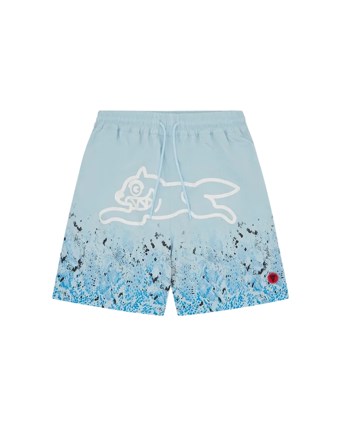 Gradient snakeskin running dog swim shorts Gradient snakeskin running dog swim shorts