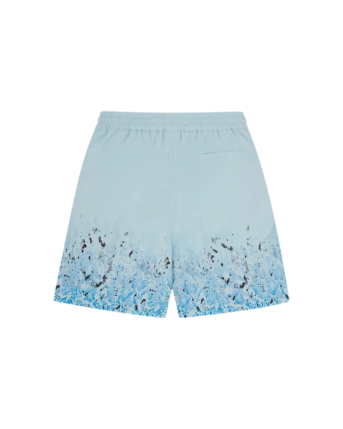 Gradient snakeskin running dog swim shorts Gradient snakeskin running dog swim shorts
