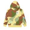 Kids all over space camo popover hood