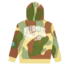Kids all over space camo popover hood