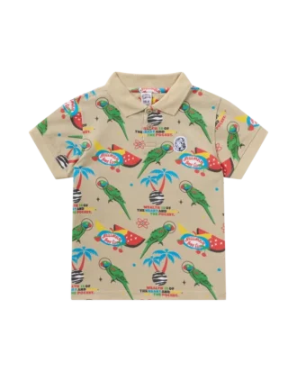 Kids birdie polo