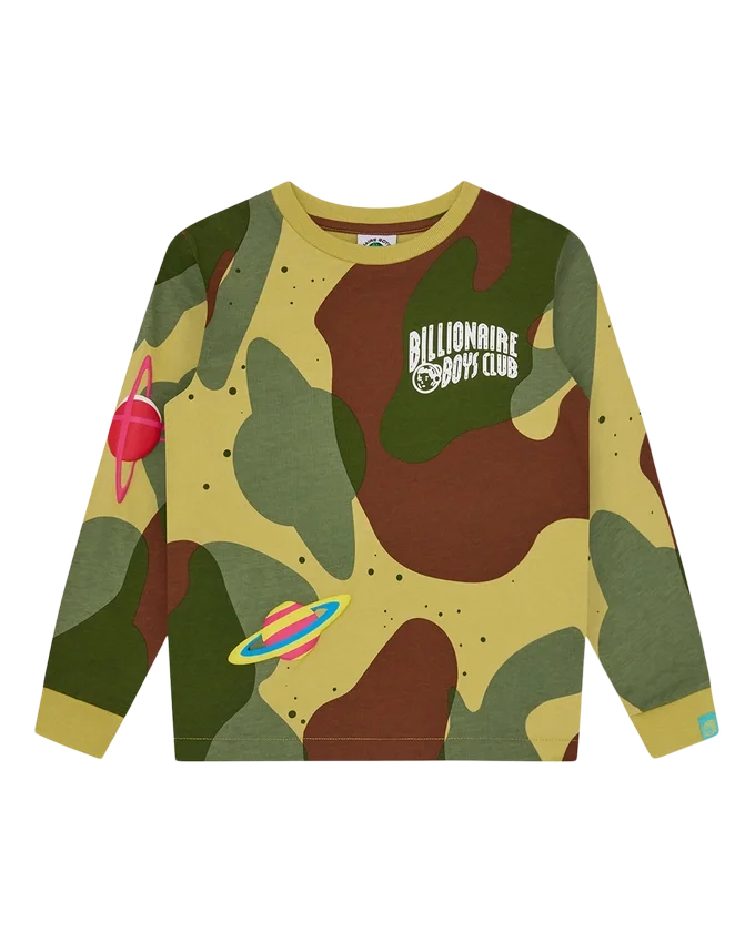 Kids space camo ls t-shirt Kids space camo ls t-shirt