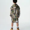 Kids tree camo popover hood Kids tree camo popover hood