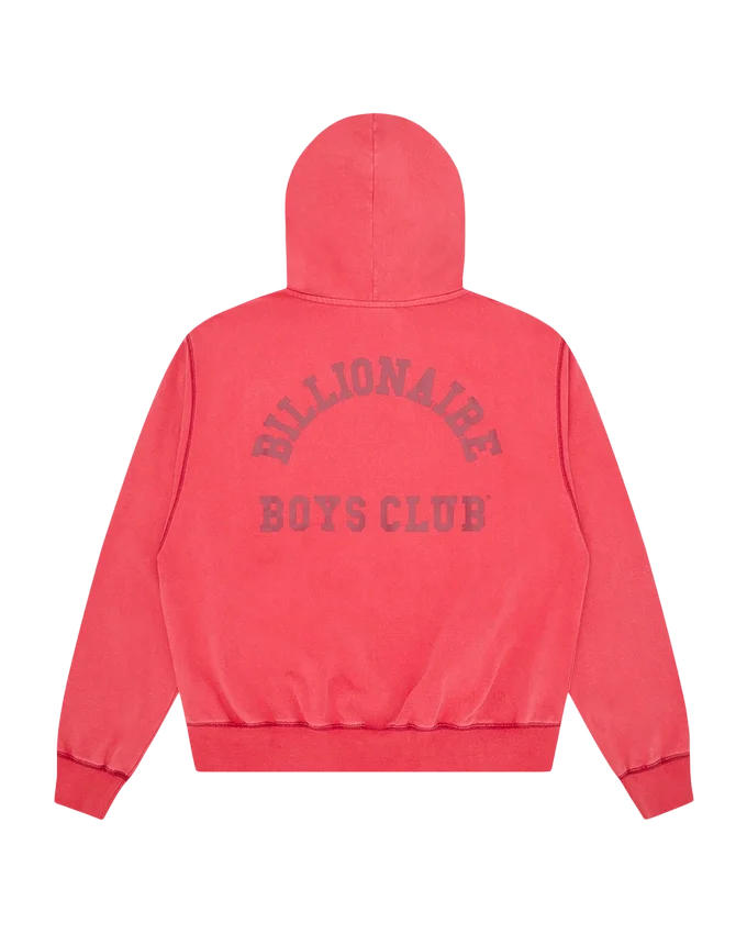 Oversized college zip through hood Oversized college zip through hood