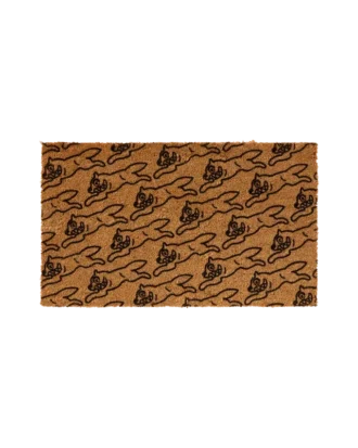 Repeat running dog welcome mat Repeat running dog welcome mat