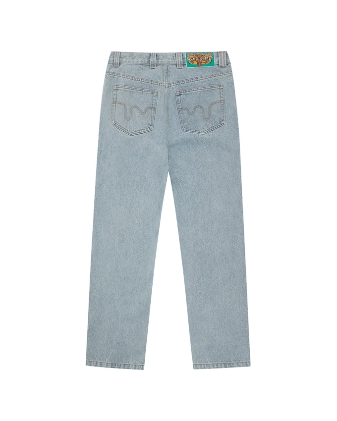 Running dog double scoop denim pant Running dog double scoop denim pant