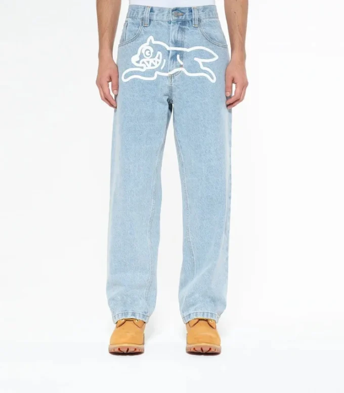 Running dog double scoop denim pant Running dog double scoop denim pant