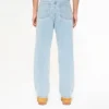 Running dog double scoop denim pant Running dog double scoop denim pant