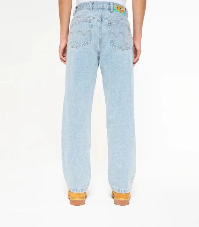 Running dog double scoop denim pant Running dog double scoop denim pant