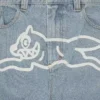 Running dog double scoop denim pant Running dog double scoop denim pant