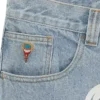 Running dog double scoop denim pant Running dog double scoop denim pant