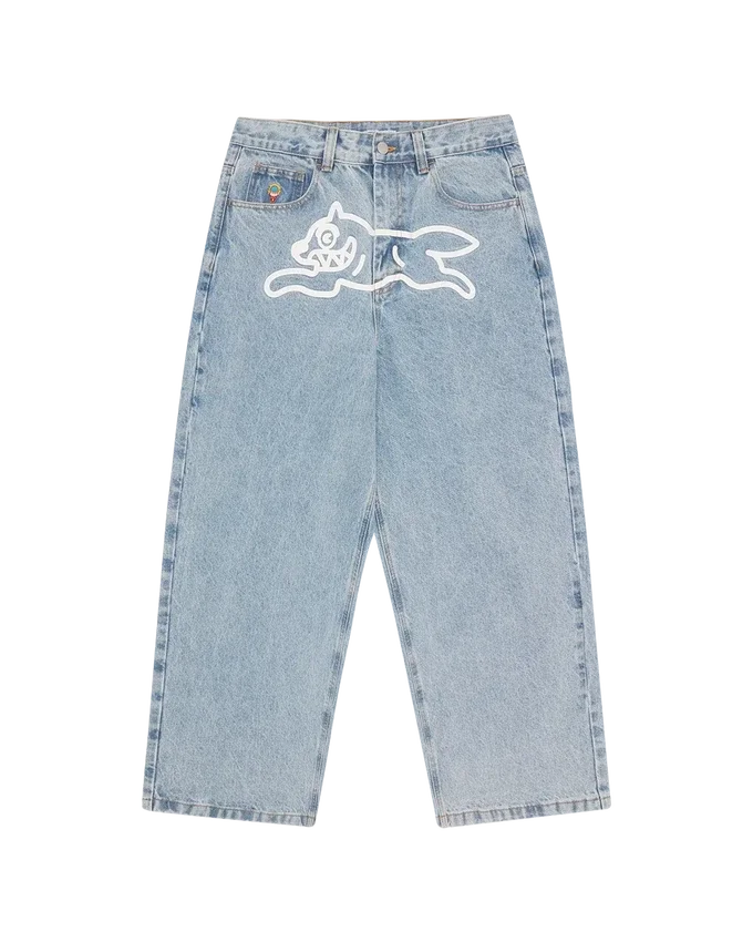 Running dog triple scoop denim pant Running dog triple scoop denim pant