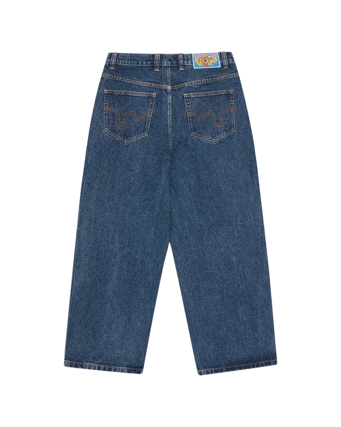 Running dog triple scoop denim pant Running dog triple scoop denim pant