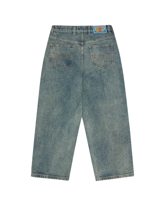 Running dog triple scoop denim pant Running dog triple scoop denim pant