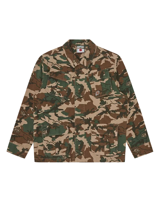 Running dog woodland camo field jacket Running dog woodland camo field jacket