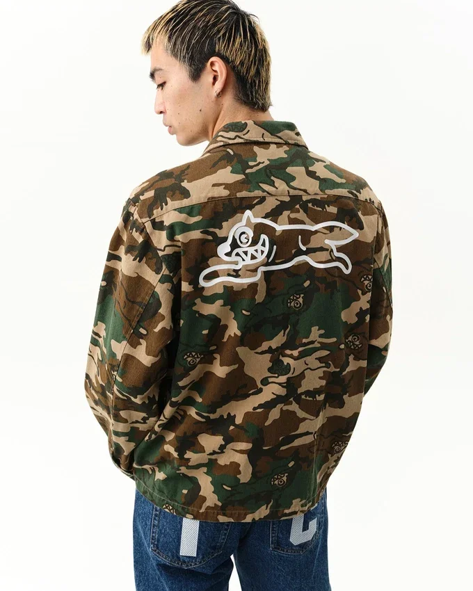 Running dog woodland camo field jacket Running dog woodland camo field jacket