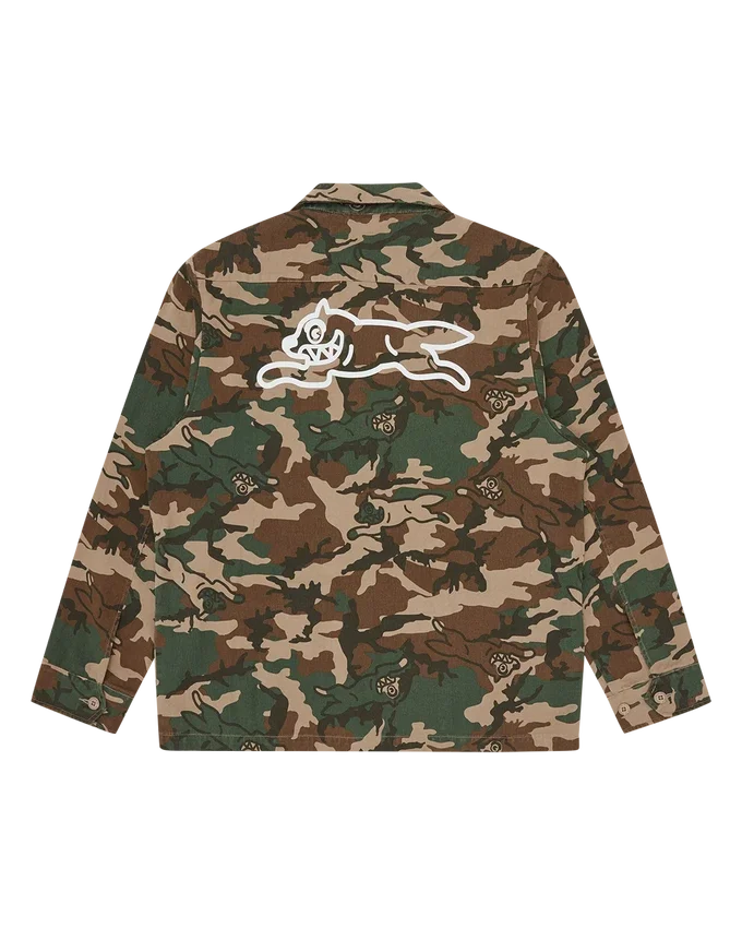 Running dog woodland camo field jacket Running dog woodland camo field jacket