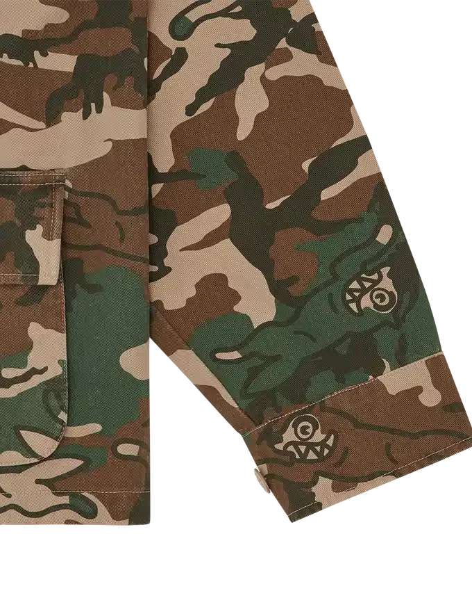 Running dog woodland camo field jacket Running dog woodland camo field jacket