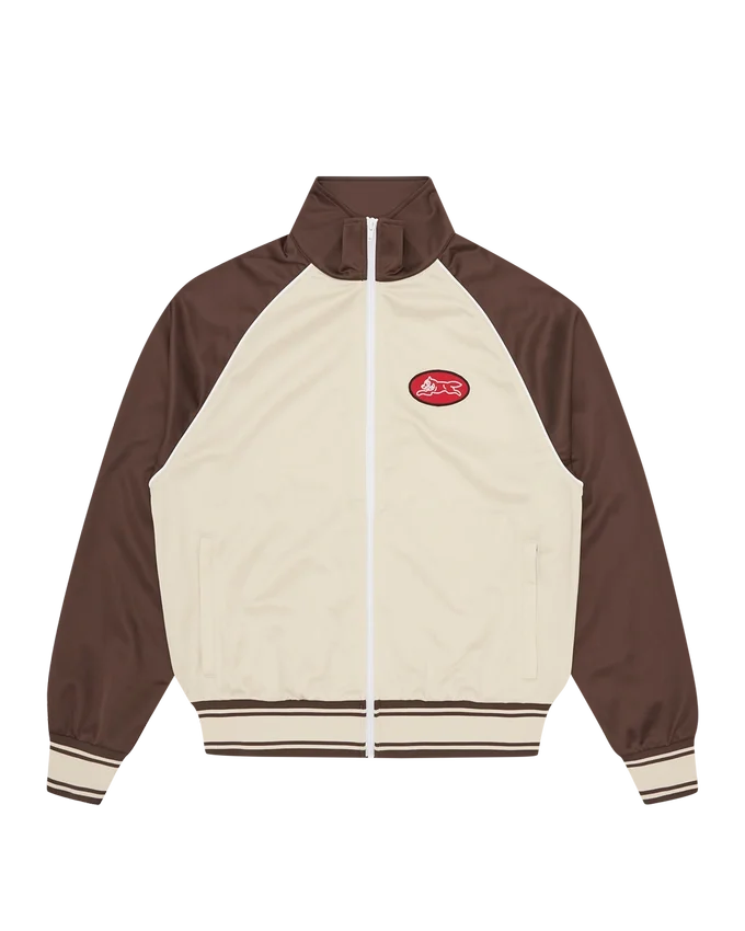 Running dog zip through track top Running dog zip through track top