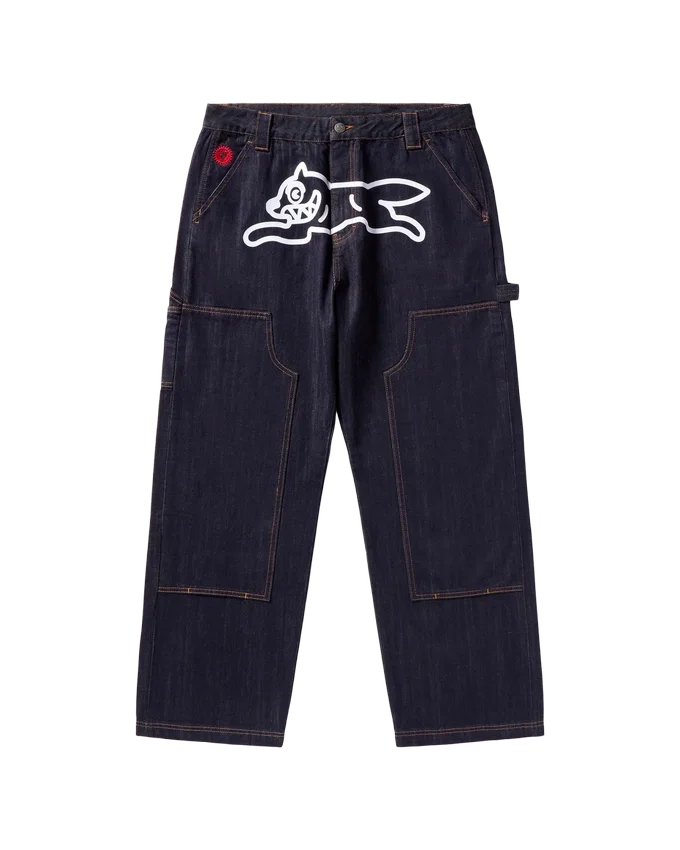 Selvedge running dog denim carpenter pant Selvedge running dog denim carpenter pant