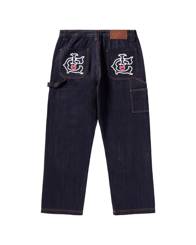 Selvedge running dog denim carpenter pant Selvedge running dog denim carpenter pant