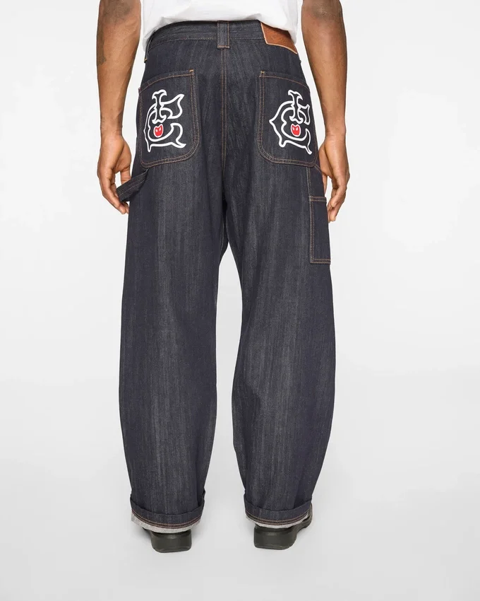 Selvedge running dog denim carpenter pant Selvedge running dog denim carpenter pant