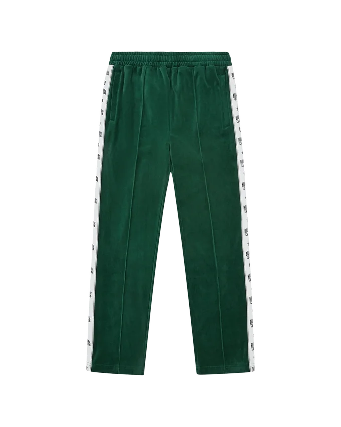 Small arch logo taped velour track pant Small arch logo taped velour track pant