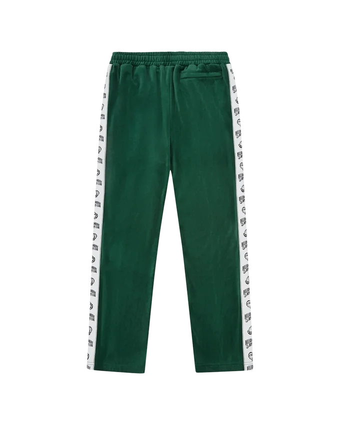 Small arch logo taped velour track pant Small arch logo taped velour track pant