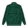 Small arch logo taped velour track top Small arch logo taped velour track top