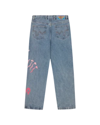 Tiger triple scoop denim pants Tiger triple scoop denim pants