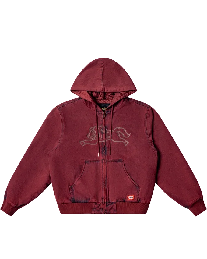 Washed zip hoodie Washed zip hoodie