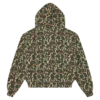 Womens camo zip through hood Womens camo zip through hood