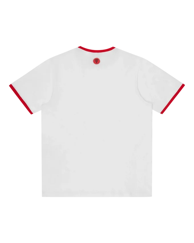 Womens cherry ringer t-shirt Womens cherry ringer t-shirt