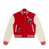 Womens cherry varsity jacket Womens cherry varsity jacket