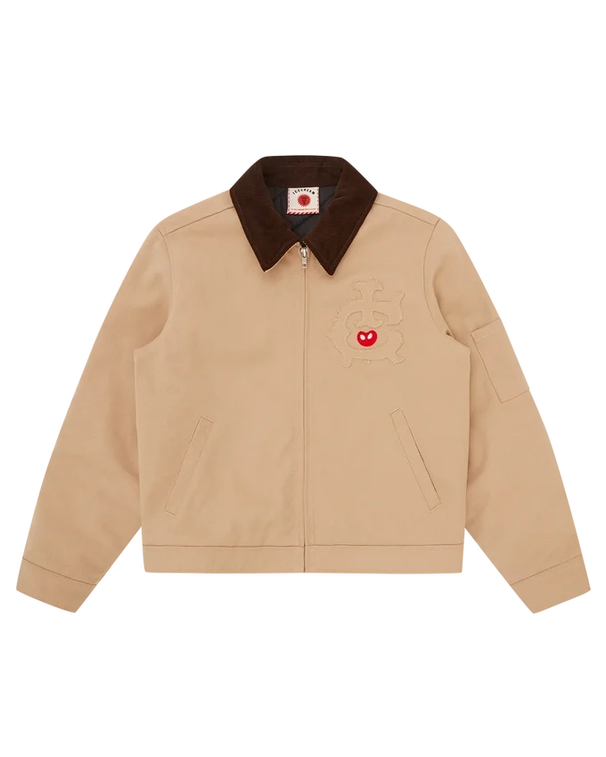 Womens team ic cropped work jacket Womens team ic cropped work jacket